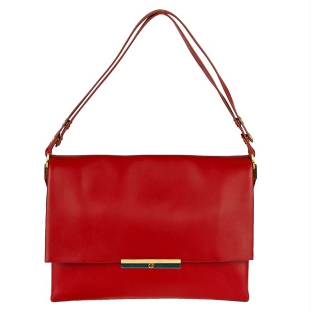 Celine Blade Red Shoulder Bag